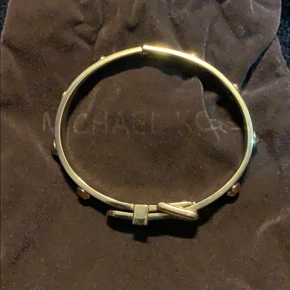 Michael Kors Astor Buckle Bangle Bracelet - Picture 2 of 4